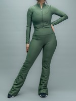 Pantalon Legging Spanish Vert -1256- 