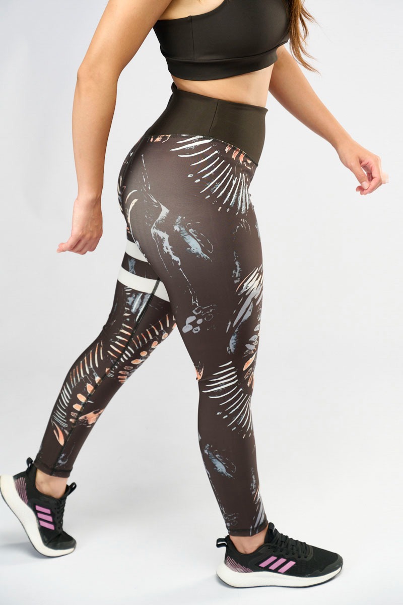 Pantalon Legging Motifs -1163-